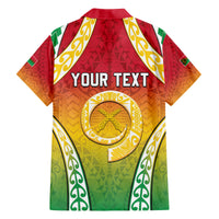 Personalised Vanuatu Family Matching Tank Maxi Dress and Hawaiian Shirt Proud To Be A Ni-Van With Tribal Pattern