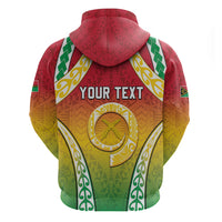 Personalised Vanuatu Hoodie Proud To Be A Ni-Van With Tribal Pattern LT05 - Polynesian Pride