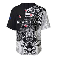 New Zealand Silver Fern Rugby Baseball Jersey World Cup 2023 Go Aotearoa Maori Pattern LT05 - Polynesian Pride