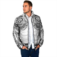 Polynesian Tattoo Inspired Cosplay Costume Padded Jacket Tribal Warrior White - Polynesian Pride