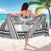 Polynesian Tattoo Inspired Cosplay Costume Sarong Tribal Warrior White - Polynesian Pride