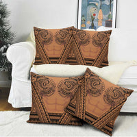 Polynesian Tattoo Inspired Cosplay Costume Pillow Cover Tribal Warrior - Polynesian Pride