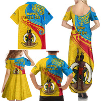 torba-day-family-matching-summer-maxi-dress-and-hawaiian-shirt-sand-drawing-vanuatuan-pattern