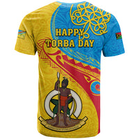 Torba Day T Shirt Sand Drawing Vanuatuan Pattern LT05 - Polynesian Pride