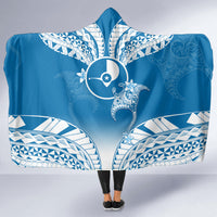FSM Yap Constitution Day Hooded Blanket Polynesian Batoids LT05 - Polynesian Pride