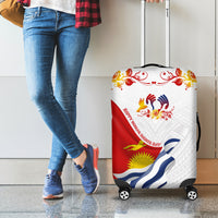 Kiribati Human Rights Day Luggage Cover Polynesian Style LT05 - Polynesian Pride