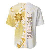 Personalised Polynesia Baseball Jersey Bahai Faith Symbol LT05 - Polynesian Pride