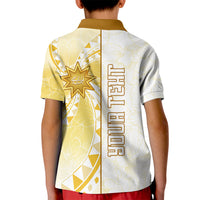 Personalised Polynesia Kid Polo Shirt Bahai Faith Symbol LT05 - Polynesian Pride