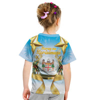 Fiji Christmas Kid T Shirt Snow Globe With Fijian Santa LT05