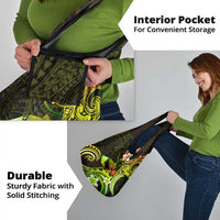 Hawaii Humuhumu Reef Triggerfish Grocery Bag Reggae With Plumeria