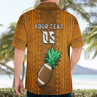 Custom Hawaii Honolulu Football Bowl Hawaiian Shirt Simple Style LT05 - Polynesian Pride