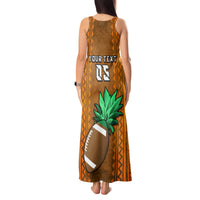 Custom Hawaii Honolulu Football Bowl Tank Maxi Dress Simple Style LT05 - Polynesian Pride