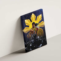 Philippines The First Hero Canvas Wall Art Lapu Lapu Know Your Roots