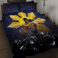 Philippines The First Hero Quilt Bed Set Lapu Lapu Know Your Roots