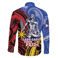 Philippines Lapu-Lapu Family Matching Off Shoulder Short Dress and Hawaiian Shirt Proud Of My King