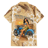Aloha Hawaii Biker Family Matching Mermaid Dress and Hawaiian Shirt Ride To Paradise LT05 - Polynesian Pride