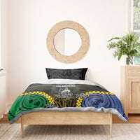 South Sea Islanders And New Caledonia Bedding Set Kanakas Polynesian Pattern