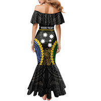 Personalised South Sea Islanders And New Caledonia Mermaid Dress Kanakas Polynesian Pattern LT05 - Polynesian Pride