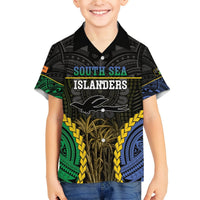 Personalised South Sea Islanders And New Ireland Hawaiian Shirt Kanakas Polynesian Pattern LT05 - Polynesian Pride
