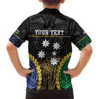 Personalised South Sea Islanders And New Ireland Hawaiian Shirt Kanakas Polynesian Pattern LT05 - Polynesian Pride