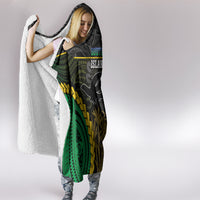 South Sea Islanders And New Ireland Hooded Blanket Kanakas Polynesian Pattern LT05 - Polynesian Pride