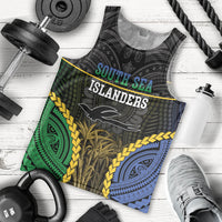 Personalised South Sea Islanders And New Ireland Men Tank Top Kanakas Polynesian Pattern