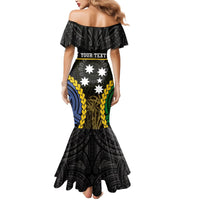 Personalised South Sea Islanders And New Ireland Mermaid Dress Kanakas Polynesian Pattern LT05 - Polynesian Pride