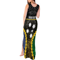 Personalised South Sea Islanders And New Ireland Tank Maxi Dress Kanakas Polynesian Pattern LT05 - Polynesian Pride