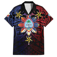 Philippines Guam Hawaiian Shirt Filipino Sun With Guaman Seal