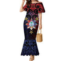 Philippines Guam Mermaid Dress Filipino Sun With Guaman Seal