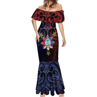 Philippines Guam Mermaid Dress Filipino Sun With Guaman Seal