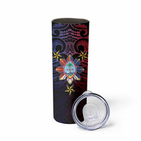 Philippines Guam Skinny Tumbler Filipino Sun With Guaman Seal