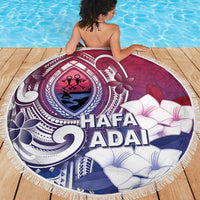 Guam Gadao Beach Blanket Hafa Adai Micronesian Tribal Pattern