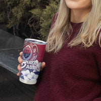 Guam Gadao Tumbler Cup Hafa Adai Micronesian Tribal Pattern