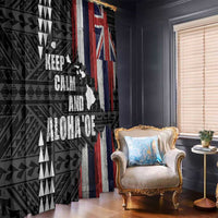 Hawaii 1959 Statehood Day Window Curtain Classic Style