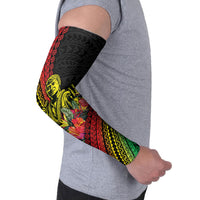 Retro Hawaiian Singer Arm Sleeves Polynesian Style Tropical Flowers LT05 - Polynesian Pride