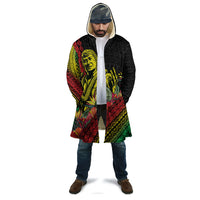 Retro Hawaiian Singer Cloak Polynesian Style Tropical Flowers LT05 - Polynesian Pride