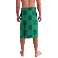 Hawaii Waikiki King Lavalava Green Quilt With Pua Manu LT05 - Polynesian Pride
