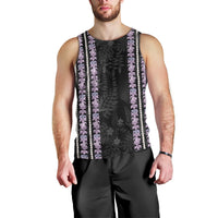 Hawaii Queen Liliuokalani Men Tank Top Hawaiian Lei Pua Kalaunu LT05 - Polynesian Pride