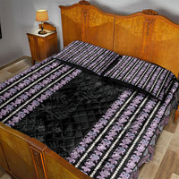 Hawaii Queen Liliuokalani Quilt Bed Set Hawaiian Lei Pua Kalaunu LT05 - Polynesian Pride