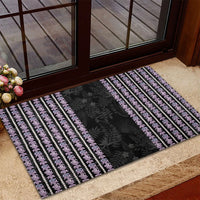 Hawaii Queen Liliuokalani Rubber Doormat Hawaiian Lei Pua Kalaunu LT05 - Polynesian Pride