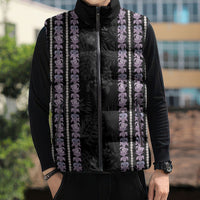 Hawaii Queen Liliuokalani Sleeveless Puffer Jacket Hawaiian Lei Pua Kalaunu LT05 - Polynesian Pride