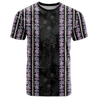 Hawaii Queen Liliuokalani T Shirt Hawaiian Lei Pua Kalaunu LT05 Black - Polynesian Pride