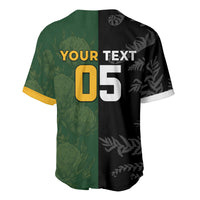 Custom South Africa And New Zealand Baseball Jersey Springboks And Kiwis Rugby Rivalry
