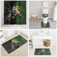 South Africa And New Zealand Bathroom Set Springboks And Kiwis Rugby Rivalry