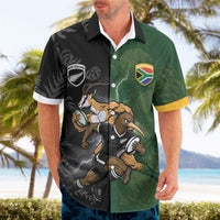 Custom South Africa And New Zealand Hawaiian Shirt Springboks And Kiwis Rugby Rivalry