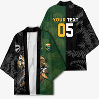Custom South Africa And New Zealand Kimono Springboks And Kiwis Rugby Rivalry