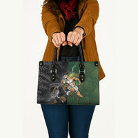 South Africa And New Zealand Leather Bag Springboks And Kiwis Rugby Rivalry