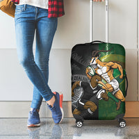 South Africa And New Zealand Luggage Cover Springboks And Kiwis Rugby Rivalry