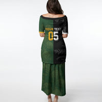 Custom South Africa And New Zealand Puletasi Springboks And Kiwis Rugby Rivalry
